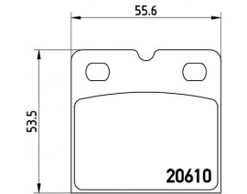 FREN BALATASI ARKA LOW-MET TESLA