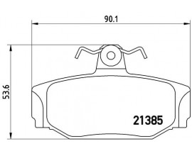 FREN BALATASI ARKA LOW-MET VOLVO
