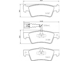 FREN BALATASI ARKA LOW-MET VW