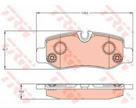 FREN BALATASI ARKA MERCEDES VITO W447 14
