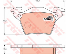 FREN BALATASI ARKA MERCEDES VITO W638 96 03