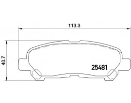FREN BALATASI ARKA TOYOTA HIGHLANDER 13