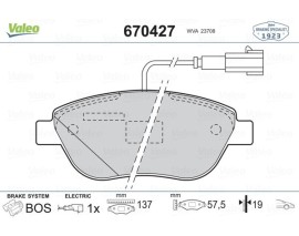 FREN BALATASI FIAT DOBLO CARGO III
