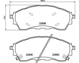 FREN BALATASI FORD RANGER TKE 04/11-