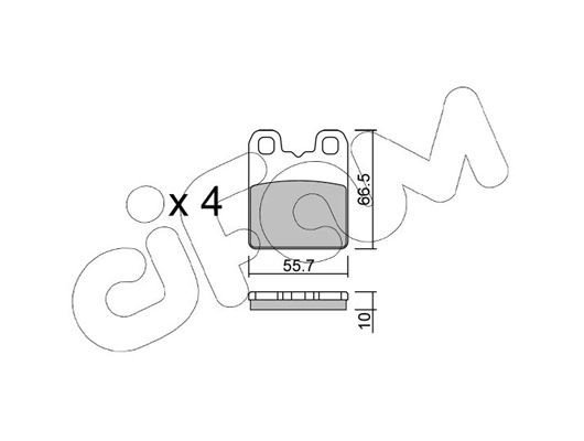 FREN BALATASI GHİBLİIII M157 -3.0-3.0D-3.0S-3.0SQ4-3.8V8-MHEV-GİULİAII 952 -2.9 952AAM24 -2.9GTA 95