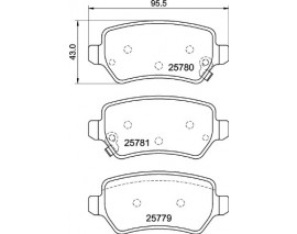 FREN BALATASI KIA CEE D JD 05/12-07/18-KIA CEE D SPORTSWAGON JD 09/12-07/18-KIA PRO CEE D JD 0