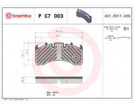 FREN BALATASI MERITOR LM - -MERITOR LMC - -MERITOR TAC - -MERITOR TM - -RENAULT TRUCKS C 01/13- -REN