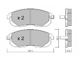 FREN BALATASI NISSAN JUKE 2010