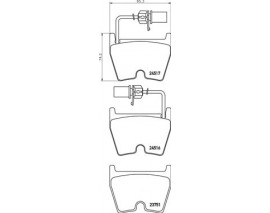 FREN BALATASI ON 1LP AUDI A4 05-08