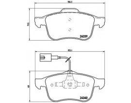 FREN BALATASI ON ALFA ROMEO GIULIETTA 1.4TB 1.6JTDM 2010-