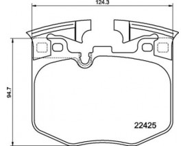FREN BALATASI ON ARKA LOW-MET BMW