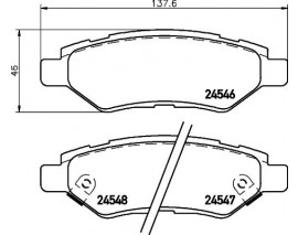 FREN BALATASI ON ARKA LOW-MET CHEVROLET