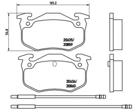 FREN BALATASI ON ARKA LOW-MET CITROEN