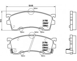 FREN BALATASI ON ARKA LOW-MET FORD