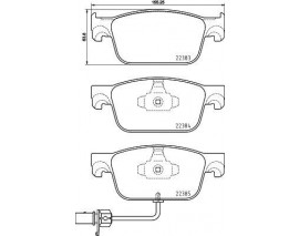 FREN BALATASI ON AUDI A4 16- A5 17-