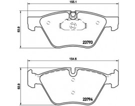 FREN BALATASI ON BMW E-90/91/92/93/81/87