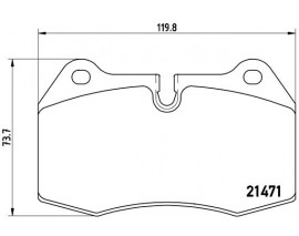 FREN BALATASI ON BMW E38 7.28-7.30