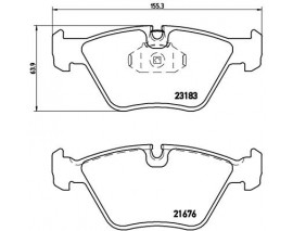 FREN BALATASI ON BMW E46 3.25-3.30-X3 E83