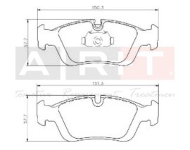 FREN BALATASI ON BMW E46 E36 91 05