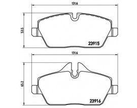FREN BALATASI ON BMW E87-90 1.16-3.16 2391503
