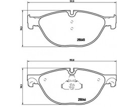 FREN BALATASI ON BMW F01-F02-F10-535/550/740-2011-2016