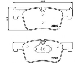 FREN BALATASI ON BMW F20-F30-F32-F36-2550601