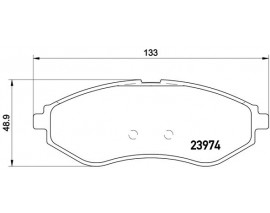 FREN BALATASI ON CHEVROLET KALOS 02 10-AVEO 05 10