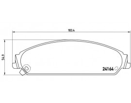 FREN BALATASI ON CHRYSLER 300 C 04-