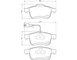 FREN BALATASI ON- FIAT DOBLO 1.3 JTD-1.4-1.6 JTD-2.0 JTD 2010