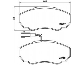 FREN BALATASI ON : FIAT DUCATO 2.0 2.3 2.8JTD-PEUGEOT BOXER-CITROEN JUMPER
