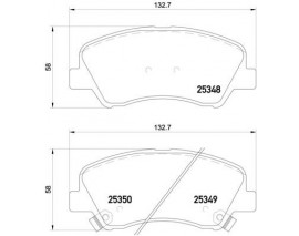 FREN BALATASI ON- HYUNDAI ACCENT BLUE 12 14-I20 12 -HYUNDAI H350 15 2.5 CRDI