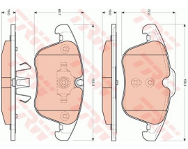 FREN BALATASI ON JAGUAR S-TYPE II X200 XF I X250 XJ X350. X358 XK II X150