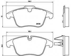 FREN BALATASI ON JAGUAR XE 2.0 15-