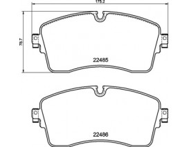 FREN BALATASI ON- LAND ROVER DISCOVERY SPORT 2020 RANGE ROVER EVOQUE 2017