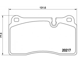 FREN BALATASI ON LANDROVER RANGEROVER III 05-/ RANGEROVER SPORT 2.7TDV6 18-19 JANT