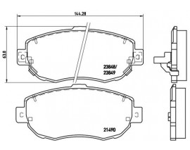 FREN BALATASI ON LEXUS GS 300 400 430 TOYOTA ARISTO 3.0 90 -97