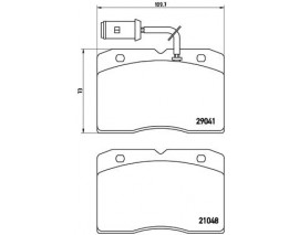FREN BALATASI ON LOW-MET ALFA ROMEO