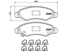 FREN BALATASI ON LOW-MET CHEVROLET