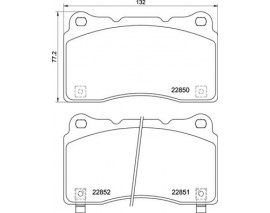 FREN BALATASI ON LOW-MET HONDA