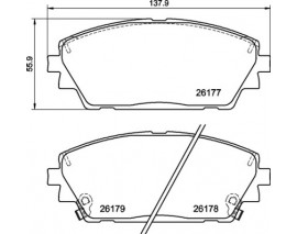 FREN BALATASI ON LOW-MET MAZDA
