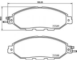 FREN BALATASI ON LOW-MET NISSAN