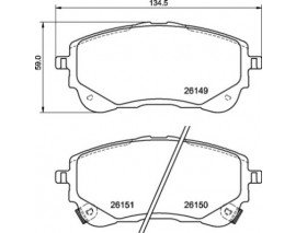 FREN BALATASI ON LOW-MET TOYOTA