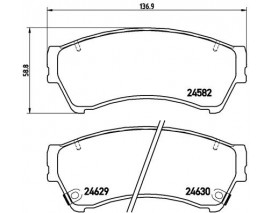 FREN BALATASI ON MAZDA 6 HATCHBACK 1.8 2.0 07-13