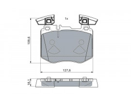 FREN BALATASI ON MERCEDES GLC-CLASS C253 X253 15