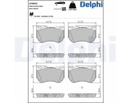 FREN BALATASI ON MERCEDES W206 S206 C236 A236 W214 S214 C254 X254 SPOR TIP