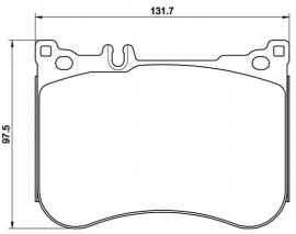 FREN BALATASI ON MERCEDES W222
