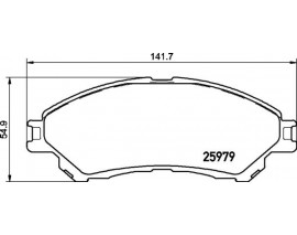 FREN BALATASI ON SUZUKI SX4 S-CROSS 2013 -VITARA 2015