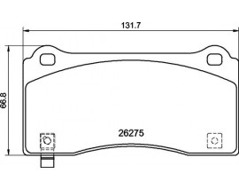 FREN BALATASI ON TESLA MODEL 3 5YJ3 2020 MODEL Y 5YJY 2019