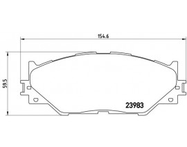 FREN BALATASI ON TOYOTA:LEXUS IS II 05-13