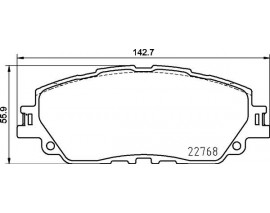 FREN BALATASI ON- TOYOTA RAV4 2018